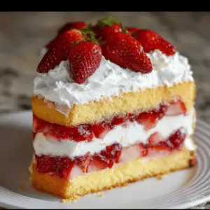 Strawberry Shortcake Cake