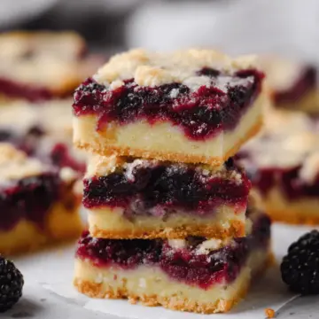 Blackberry Pie Bars