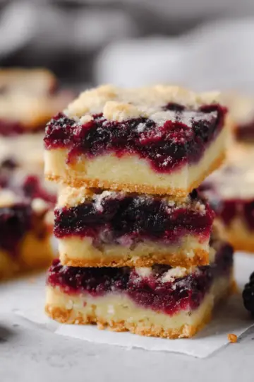 Blackberry Pie Bars