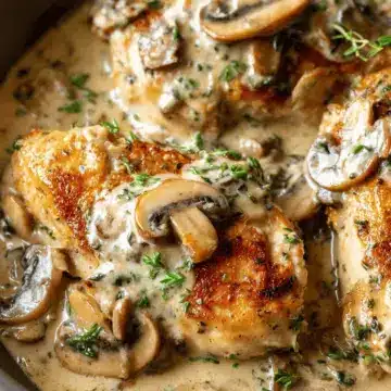 Creamy Mushroom Chicken