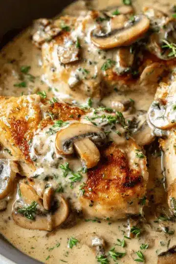 Creamy Mushroom Chicken