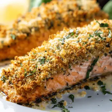 Panko-Crusted Baked Salmon
