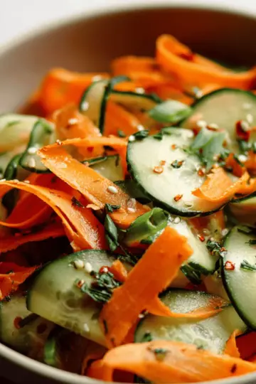 Cucumber and Carrot Salad