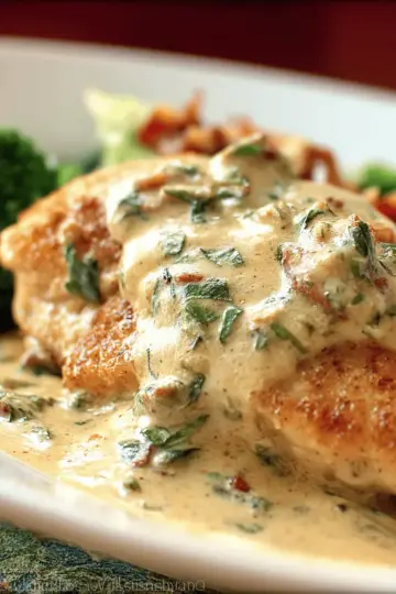 Chicken In Basil Cream Sauce