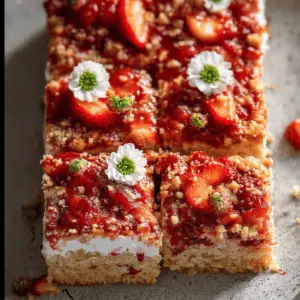 Strawberry Shortcake Sheet Cake