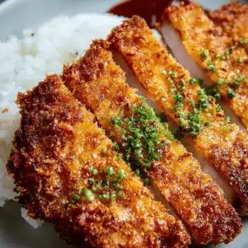 Recette porc pané tonkatsu