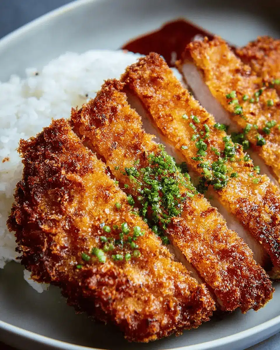 recette porc pané tonkatsu