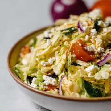 Greek Cabbage Salad