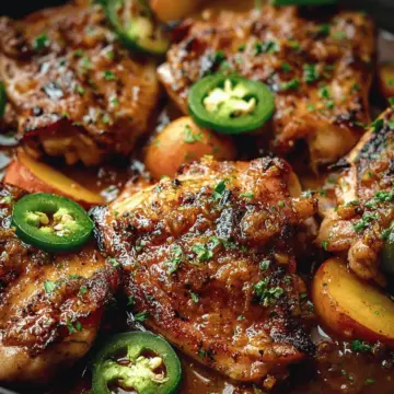 Jalapeno Peach Chicken