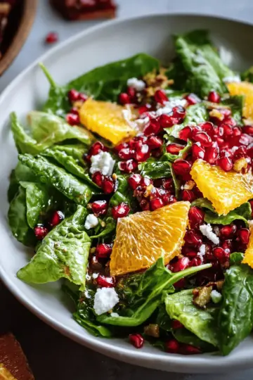 Orange-Pomegranate Winter Salad