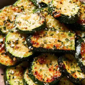 Roasted Zucchini with Parmesan
