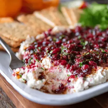Cranberry-Jalapeno Cream Cheese Dip