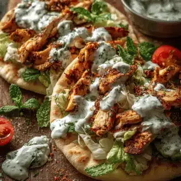 Sheet Pan Chicken Pita with Herby Ranch