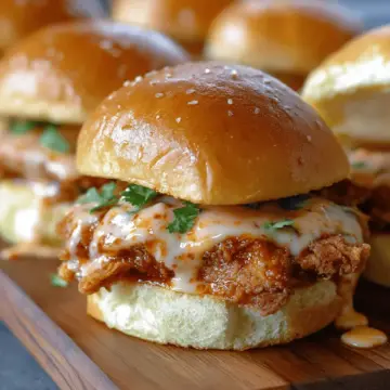 Bang Bang Chicken Sliders