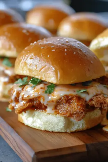 Bang Bang Chicken Sliders