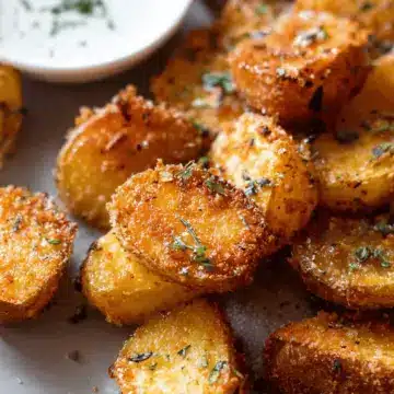 Crispy Roasted Parmesan Potatoes