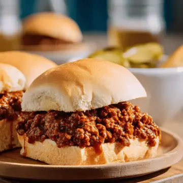 Slow Cooker Sloppy Joes