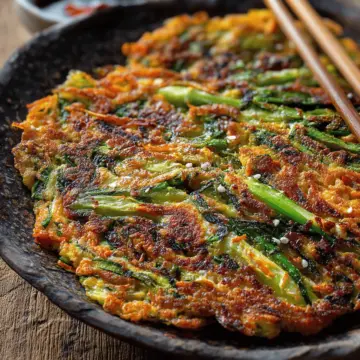 Crispy Korean Vegetable Pancakes