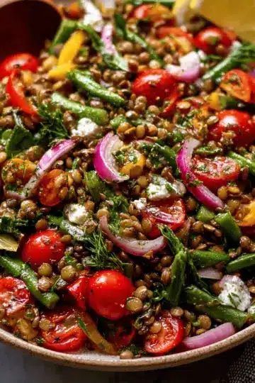 Mediterranean Lentil Salad