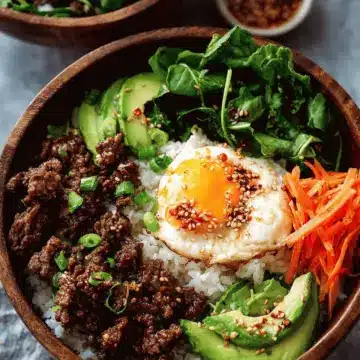 Korean Beef Bulgogi Rice Bowls