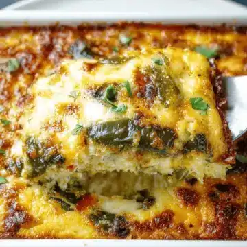 Poblano Chile Relleno Casserole