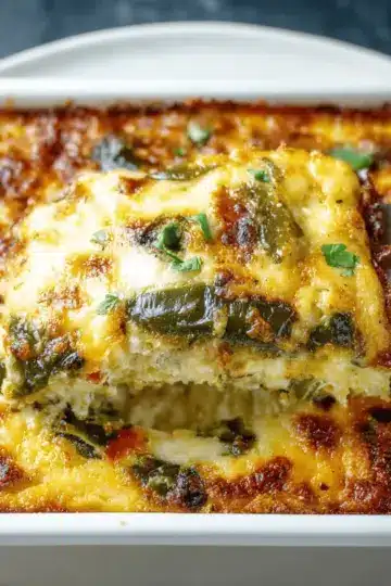 Poblano Chile Relleno Casserole