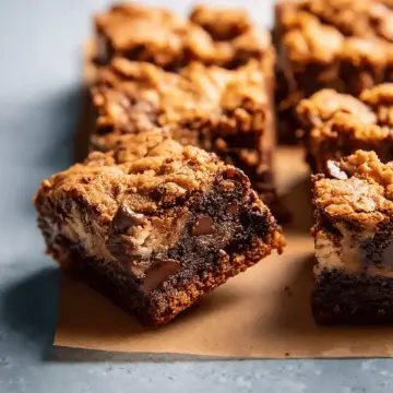 Brookie (mi-brownie mi-cookie)