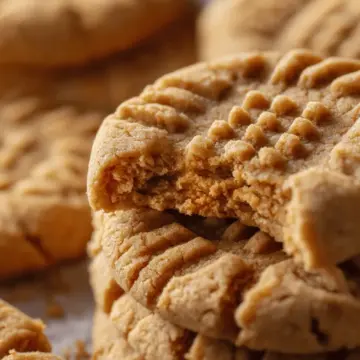 Soft Peanut Butter Cookies