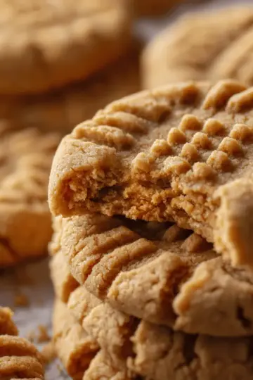 Soft Peanut Butter Cookies