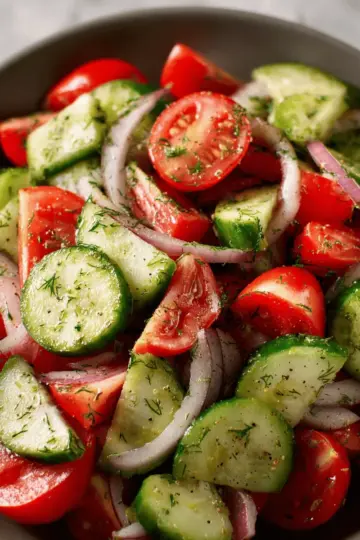 Cucumber Tomato Salad