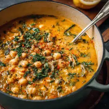 Lemony Chickpea Soup