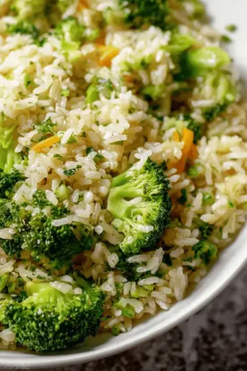 Easy Broccoli Rice