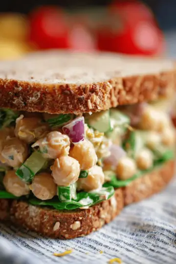 Chickpea Salad Sandwich