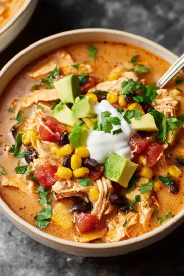 Easy Chicken Taco Soup