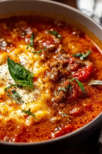 Lasagna Soup