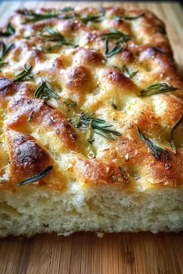 Overnight, Refrigerator Focaccia