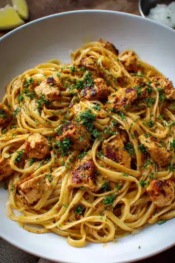 Cowboy Butter Chicken Linguine