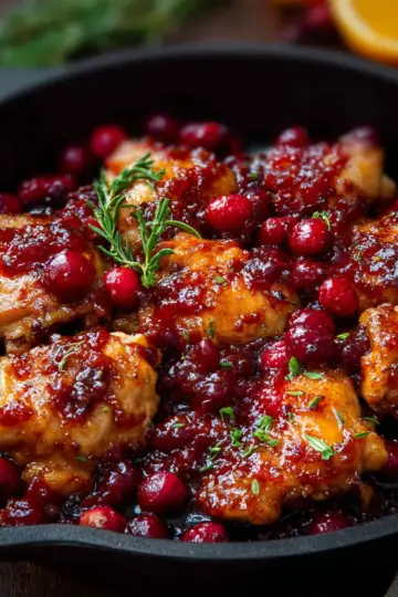 Cranberry Orange Chicken