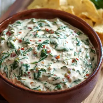 Easy Spicy Espinaca Dip