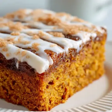 Pumpkin Honey Bun Cake