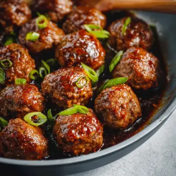 Easy Mongolian Meatballs