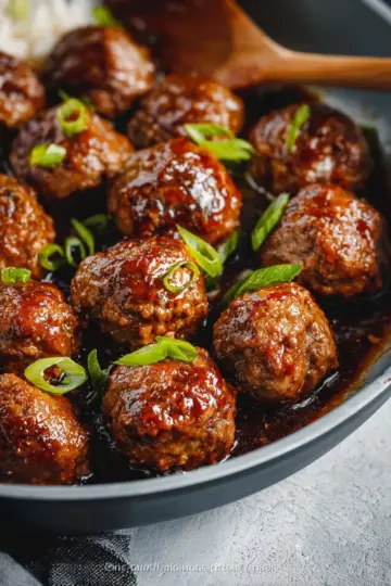 Easy Mongolian Meatballs