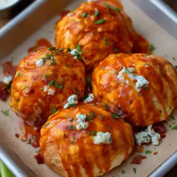 Buffalo Chicken Bombs