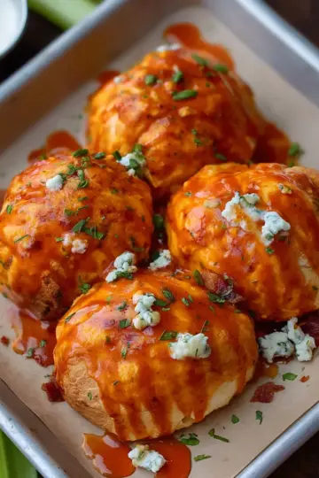Buffalo Chicken Bombs