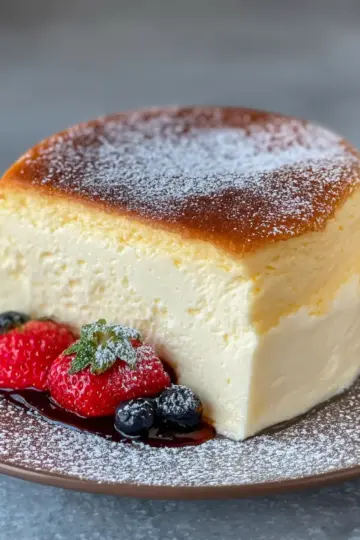 Baked Japanese Cheesecake Recipe