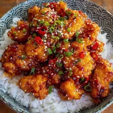 Crispy Sweet Chilli Chicken