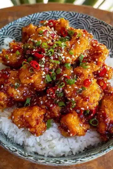 Crispy Sweet Chilli Chicken