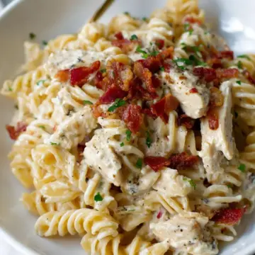 Chicken Bacon Ranch Pasta