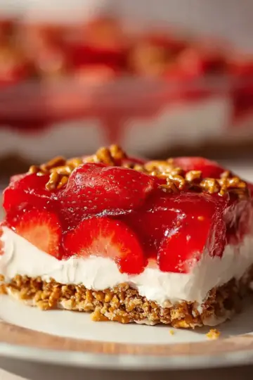 Strawberry Pretzel Salad