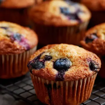 Easy Gluten-Free Blueberry Muffins